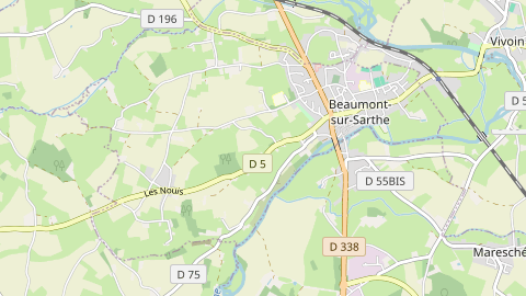 Carte de localisation de l'évènement