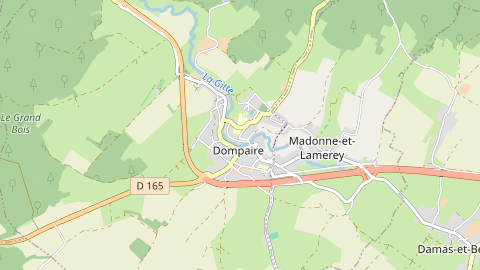 Carte de localisation de l'évènement