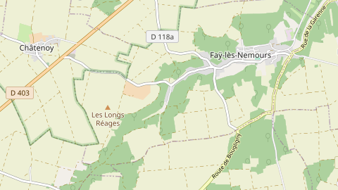 Carte de localisation de l'évènement