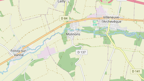 Carte de localisation de l'évènement