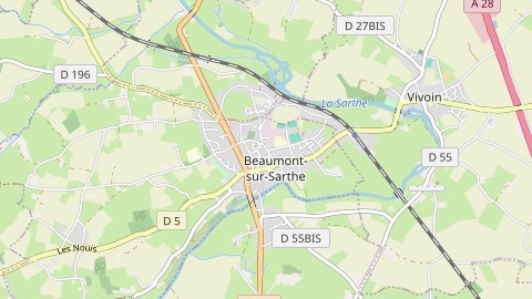 Carte de localisation de l'évènement