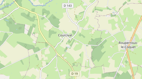 Carte de localisation de l'évènement