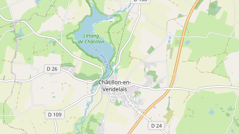 Carte de localisation de l'évènement