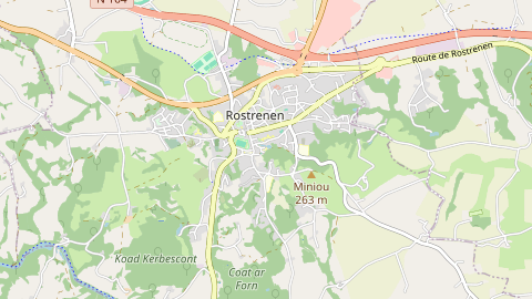 Carte de localisation de l'évènement