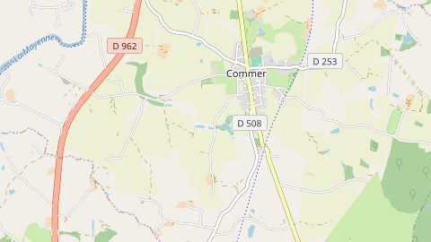 Carte de localisation de l'évènement