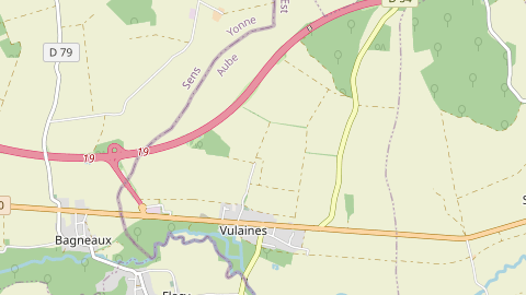 Carte de localisation de l'évènement