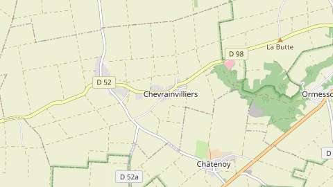 Carte de localisation de l'évènement