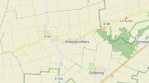Carte de localisation de l'évènement