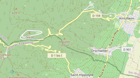 Carte de localisation de l'évènement