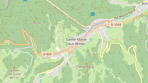 Carte de localisation de l'évènement