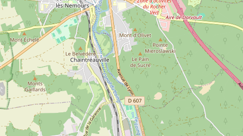 Carte de localisation de l'évènement