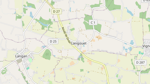 Carte de localisation de l'évènement