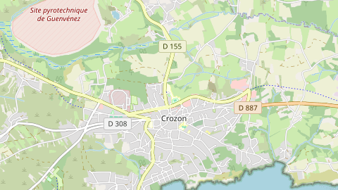 Carte de localisation de l'évènement