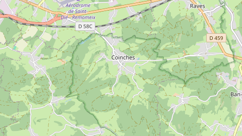 Carte de localisation de l'évènement