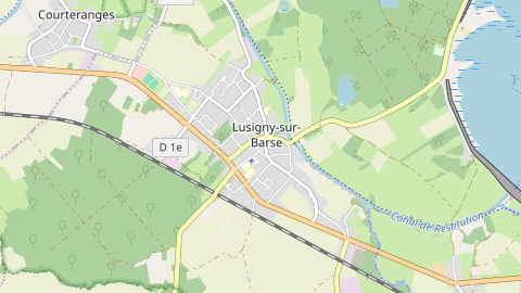 Carte de localisation de l'évènement