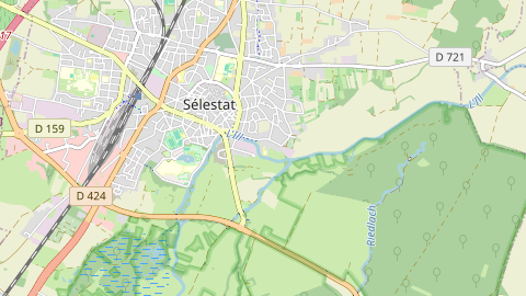 Carte de localisation de l'évènement