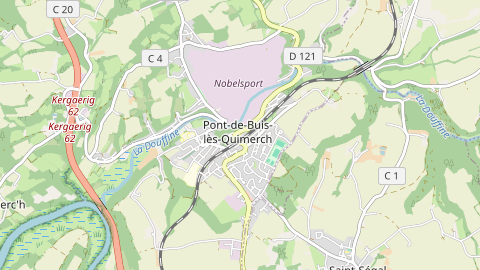 Carte de localisation de l'évènement