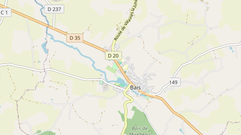 Carte de localisation de l'évènement