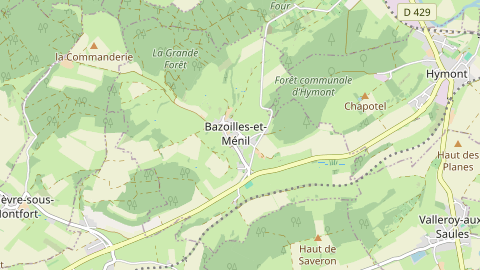 Carte de localisation de l'évènement