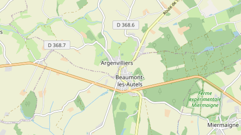 Carte de localisation de l'évènement