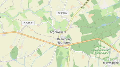 Carte de localisation de l'évènement