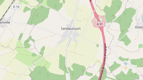 Carte de localisation de l'évènement