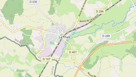 Carte de localisation de l'évènement