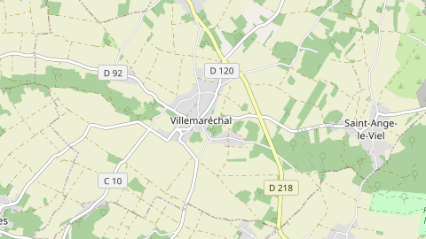Carte de localisation de l'évènement
