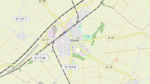 Carte de localisation de l'évènement