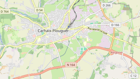 Carte de localisation de l'évènement