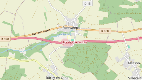 Carte de localisation de l'évènement