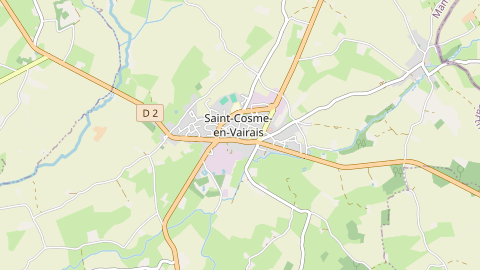 Carte de localisation de l'évènement