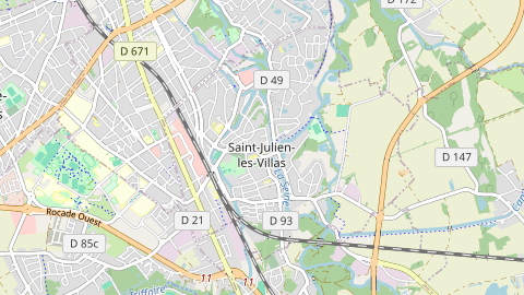 Carte de localisation de l'évènement