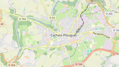 Carte de localisation de l'évènement
