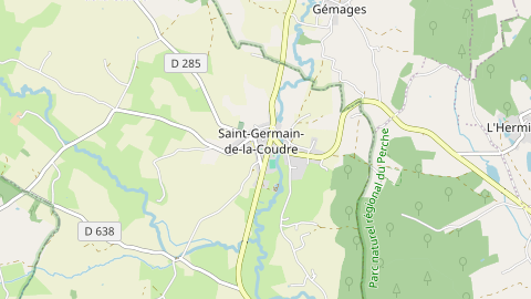 Carte de localisation de l'évènement