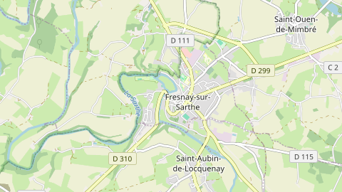 Carte de localisation de l'évènement