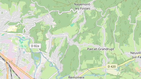 Carte de localisation de l'évènement