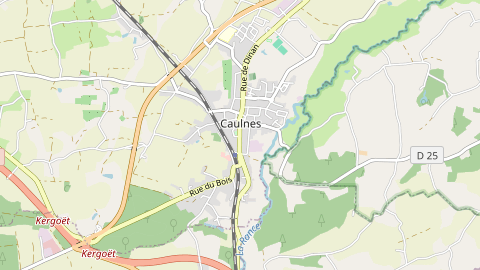Carte de localisation de l'évènement