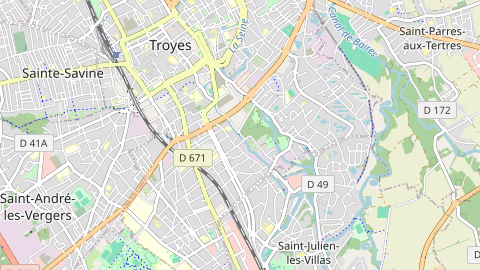 Carte de localisation de l'évènement