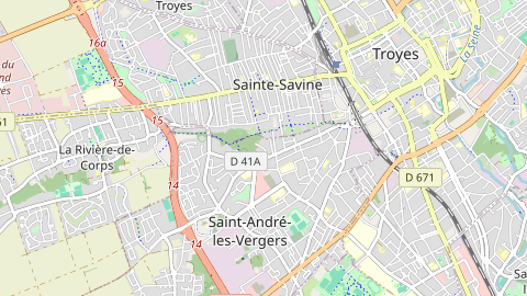 Carte de localisation de l'évènement
