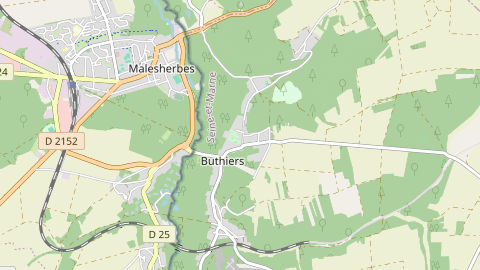 Carte de localisation de l'évènement