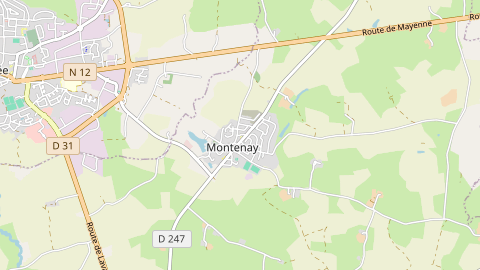 Carte de localisation de l'évènement