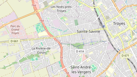 Carte de localisation de l'évènement