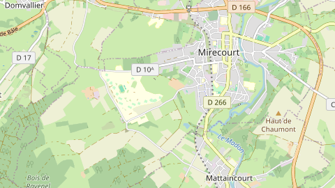 Carte de localisation de l'évènement