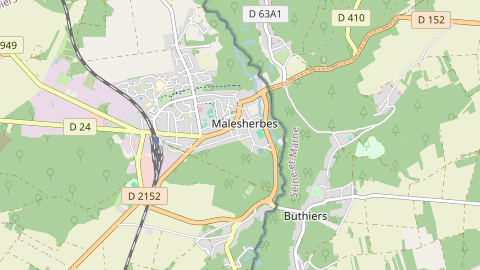 Carte de localisation de l'évènement