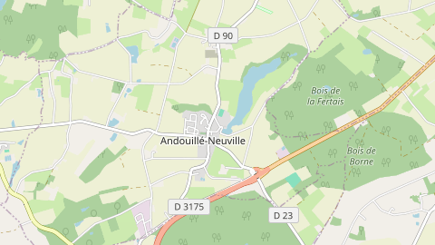 Carte de localisation de l'évènement