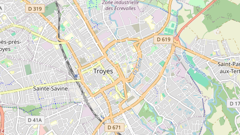 Carte de localisation de l'évènement