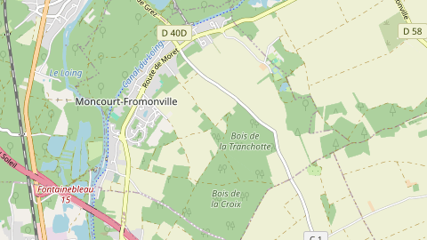 Carte de localisation de l'évènement