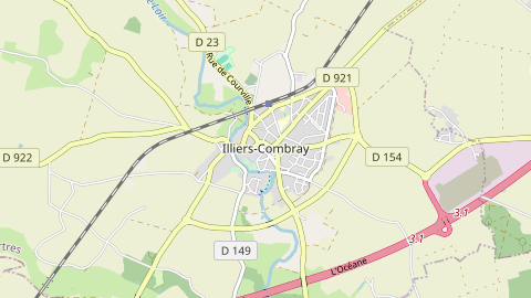 Carte de localisation de l'évènement