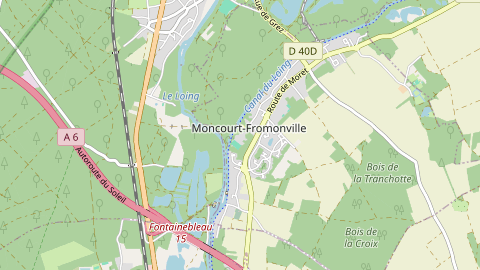 Carte de localisation de l'évènement